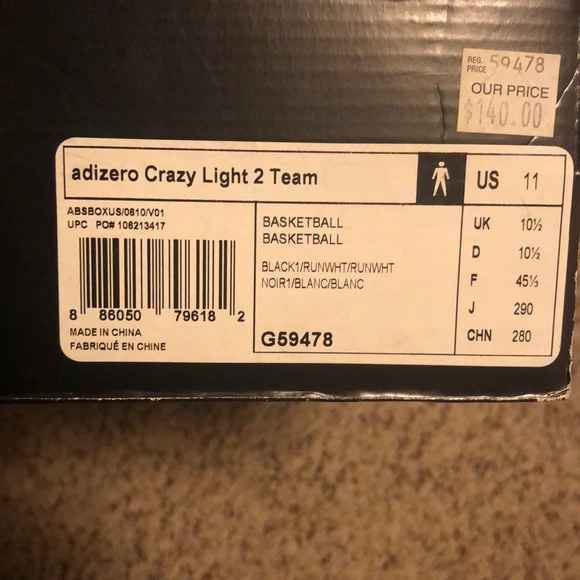 Adidas crazylight 2 team - Picture 2 of 2